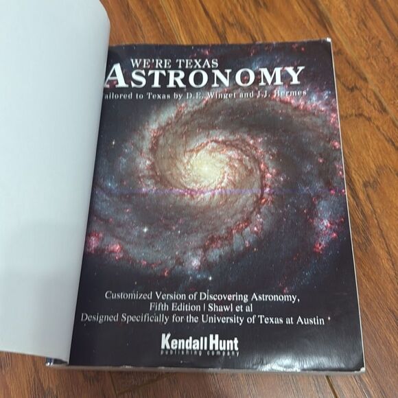 We’re Texas Astronomy University of Texas College Textbook Book - Picture 4 of 7